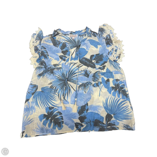 Top Sleeveless By Nanette By Nanette Lepore In Blue, Size: L