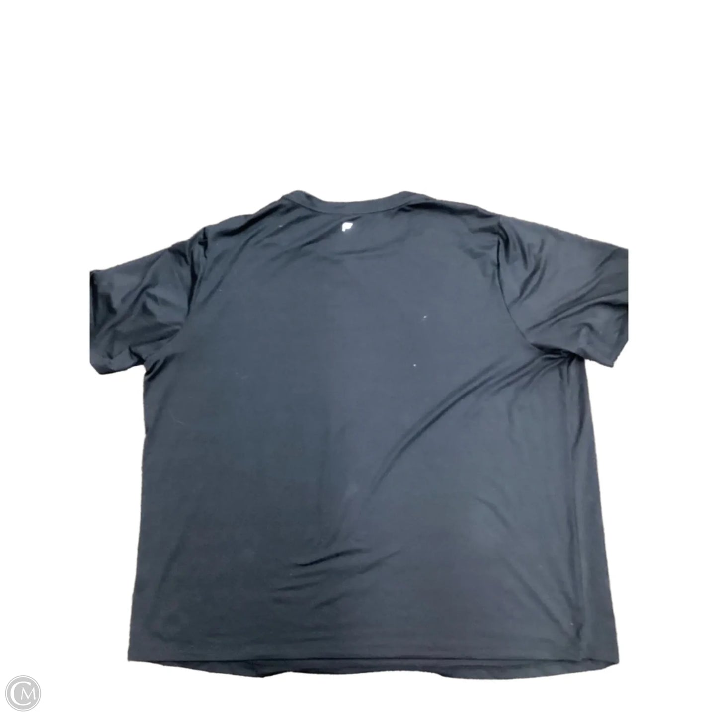 Athletic Top Short Sleeve By Fabletics In Black, Size: 3x