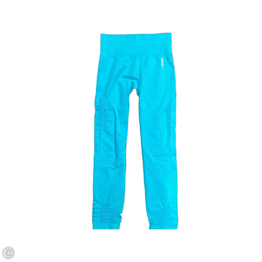 Athletic Leggings By Gym Shark In Green, Size: M