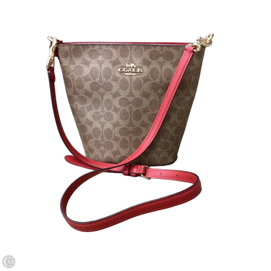 Crossbody Designer By Coach, Size: Medium
