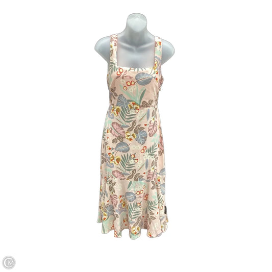 Dress Casual Midi By Lulus In Tropical Print, Size: S