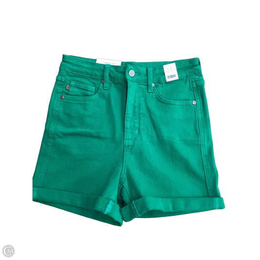 Shorts By Judy Blue In Green Denim, Size: M