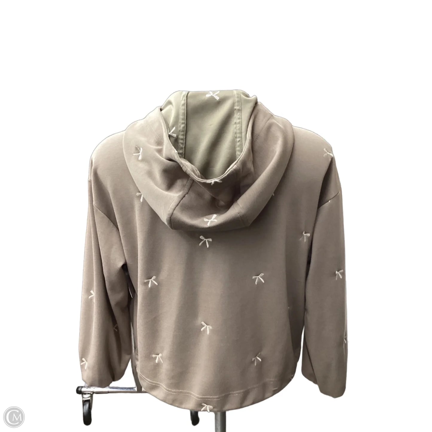 Top Long Sleeve By Davi & Dani In Taupe, Size: S