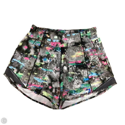 Athletic Shorts By Lululemon In Multi-colored, Size: 6