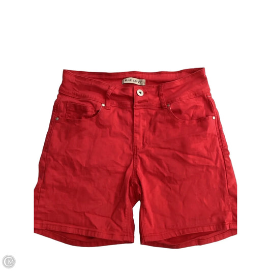 Shorts By Clothes Mentor In Red Denim, Size: 14