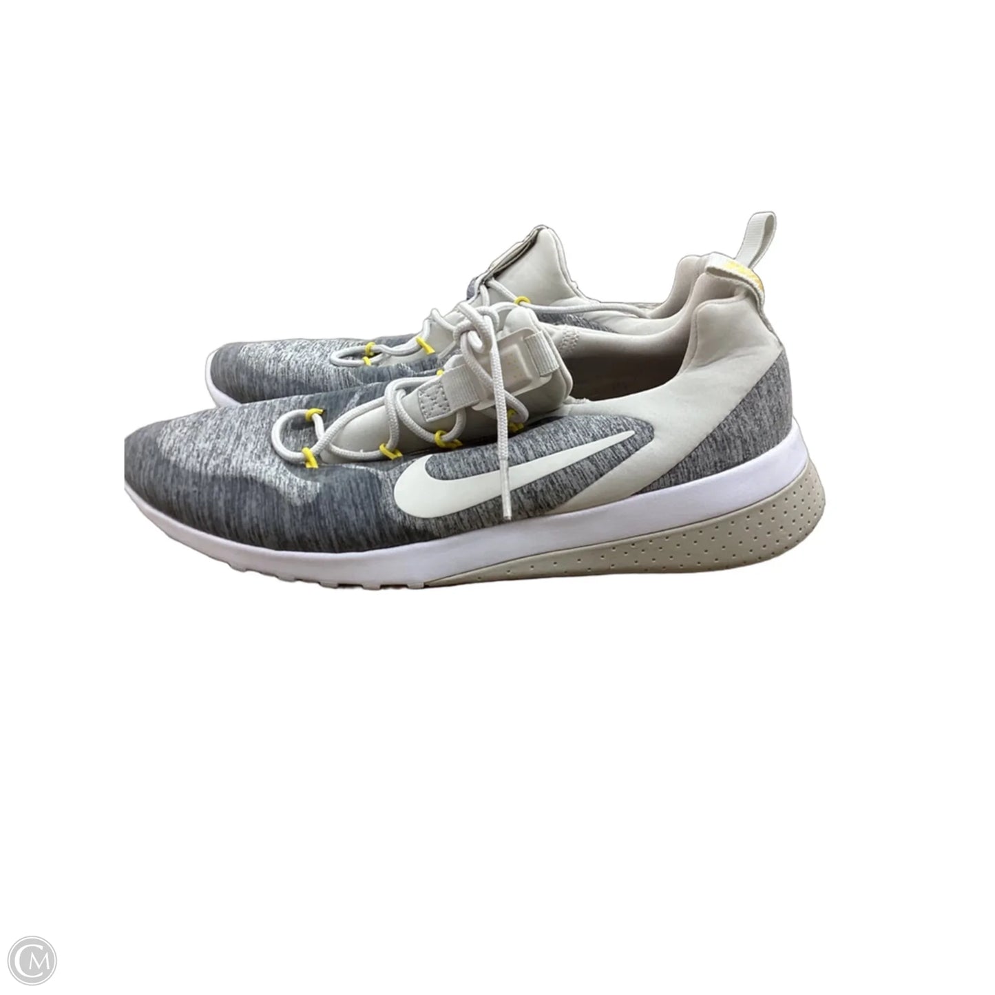 Shoes Athletic By Nike In Cream & Grey, Size: 9.5