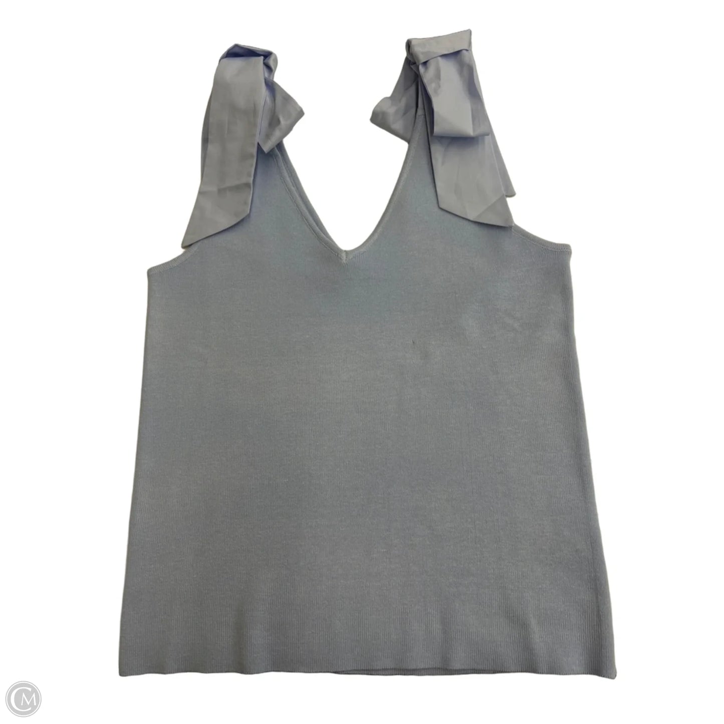 Top Sleeveless By Clothes Mentor In Blue, Size: L