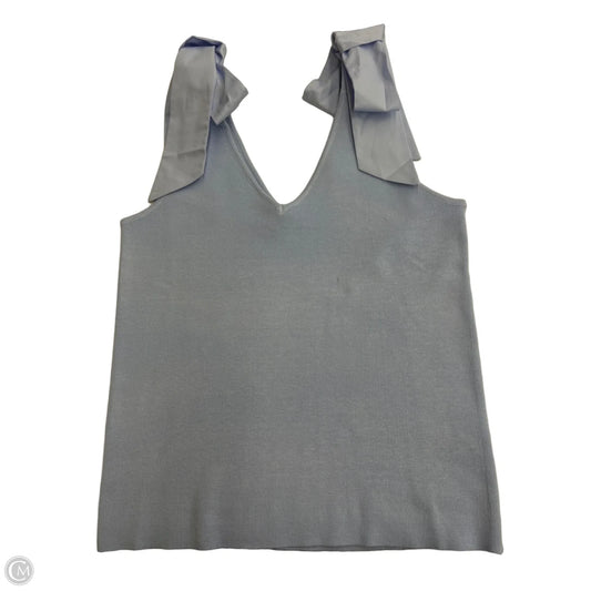 Top Sleeveless By Clothes Mentor In Blue, Size: L