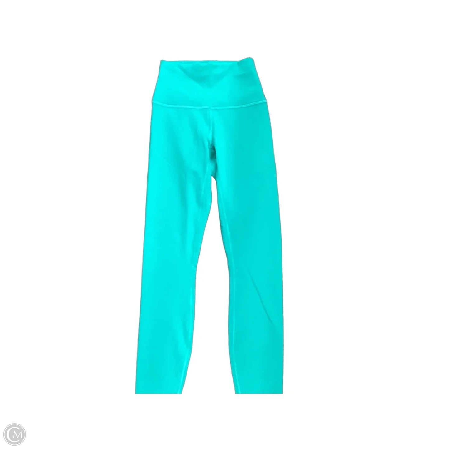 Athletic Leggings By Lululemon In Green, Size: 2