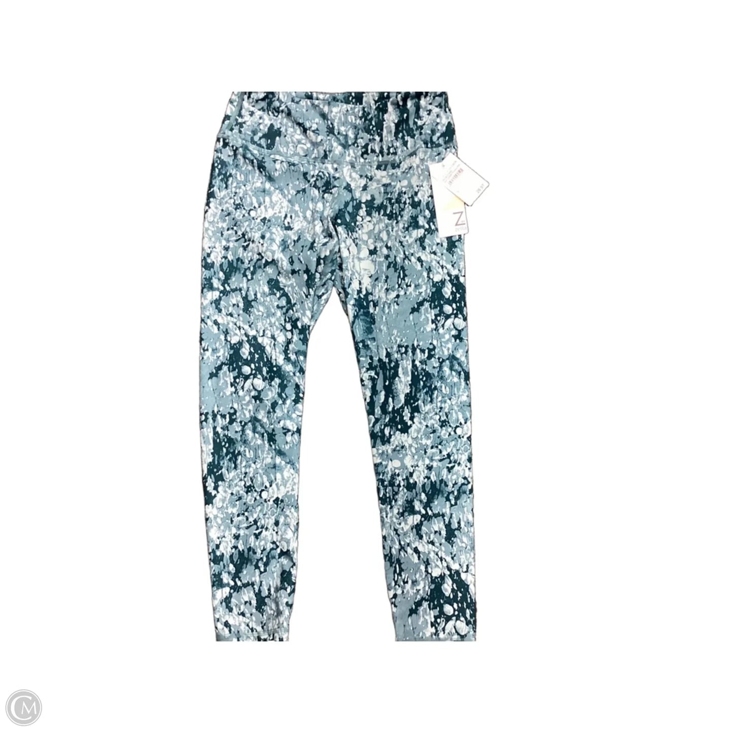 Athletic Leggings By Zella In Green, Size: S