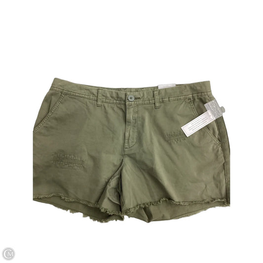 Shorts By Time And Tru In Green, Size: 16
