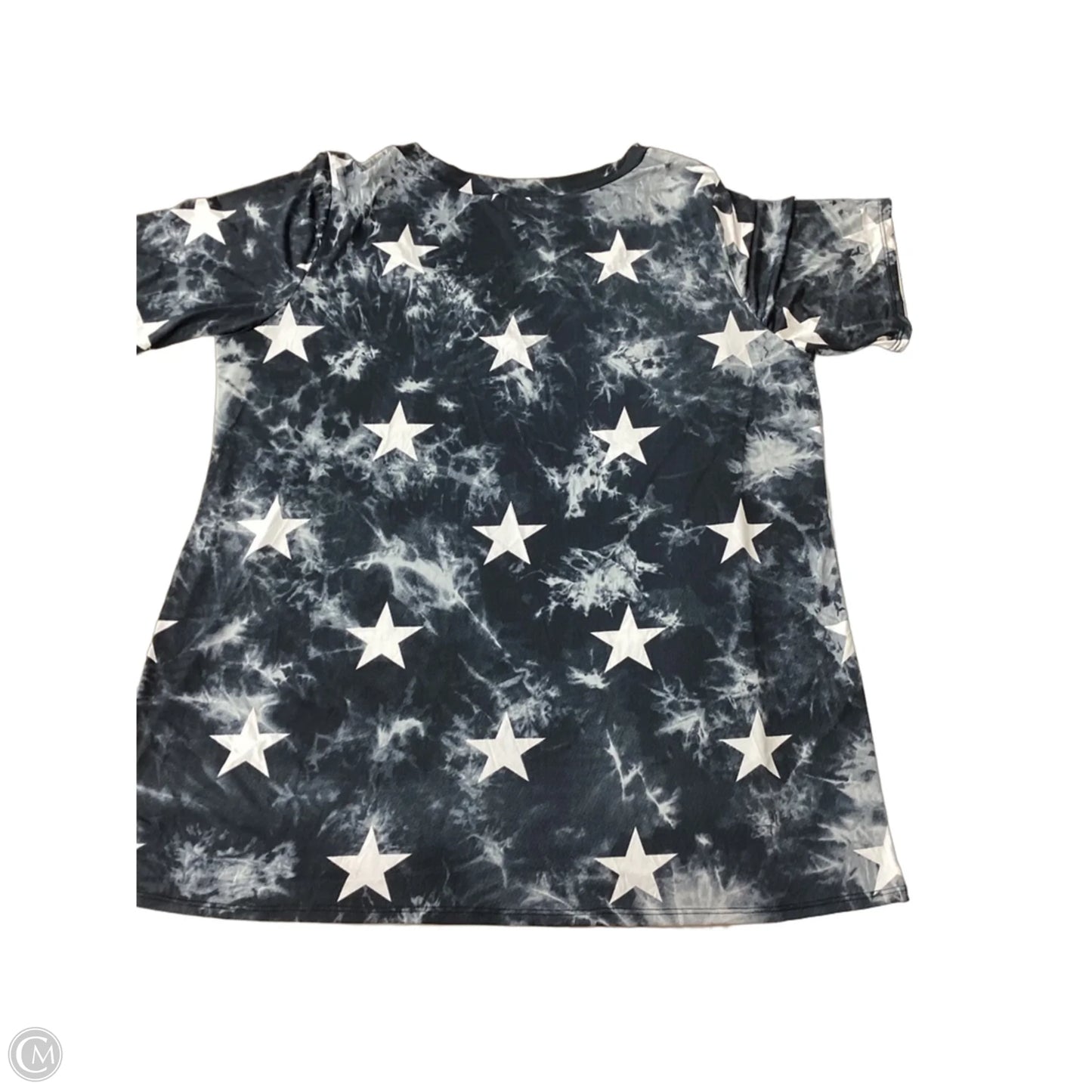 Top Short Sleeve By Heimish Usa In Navy, Size: 3x