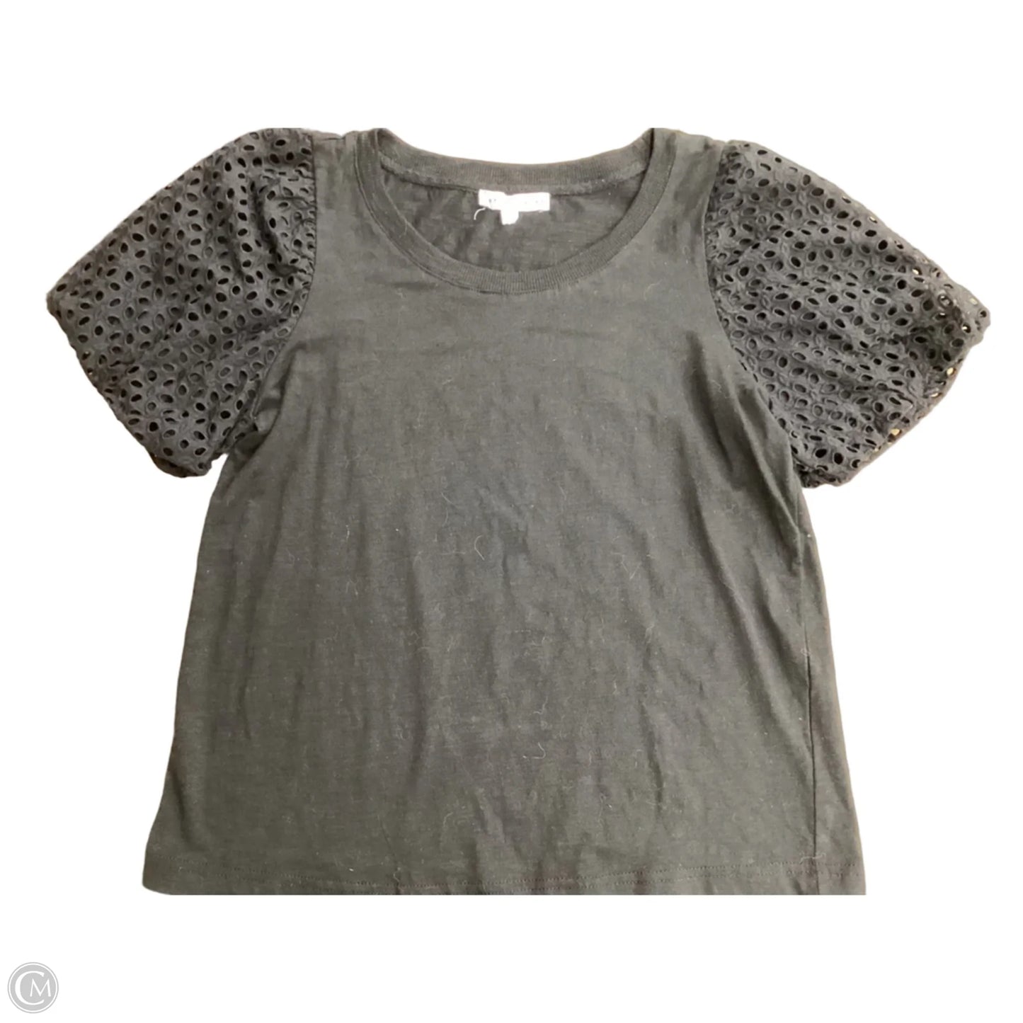 Top Short Sleeve By Jane And Delancey In Black, Size: S