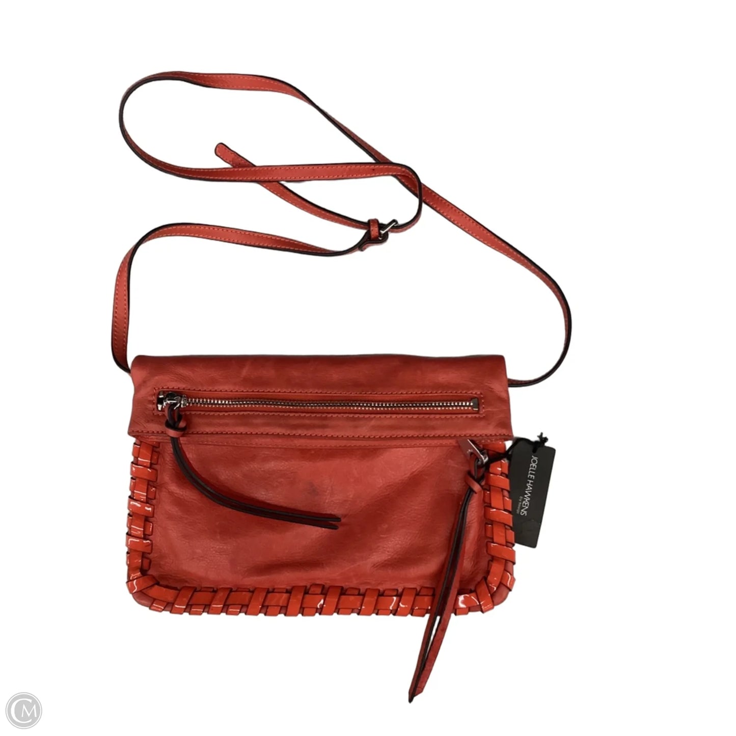 Crossbody Leather By Cmc, Size: Medium