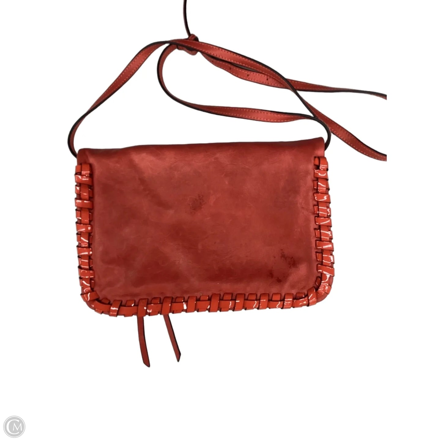 Crossbody Leather By Cmc, Size: Medium