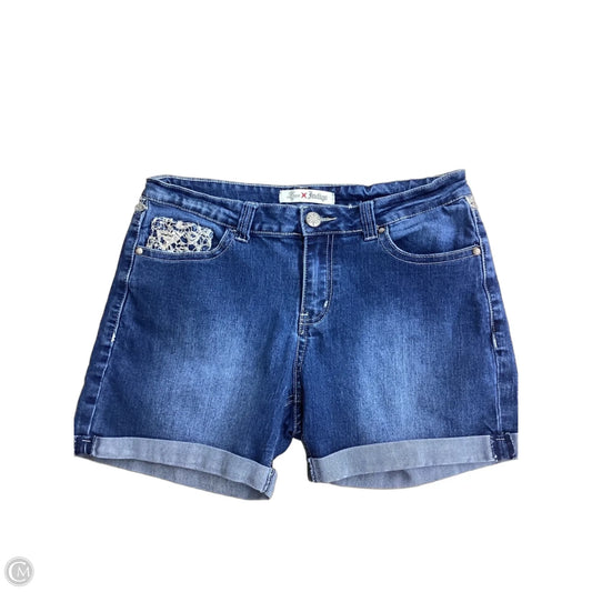 Shorts By Love Indigo In Blue Denim, Size: 12