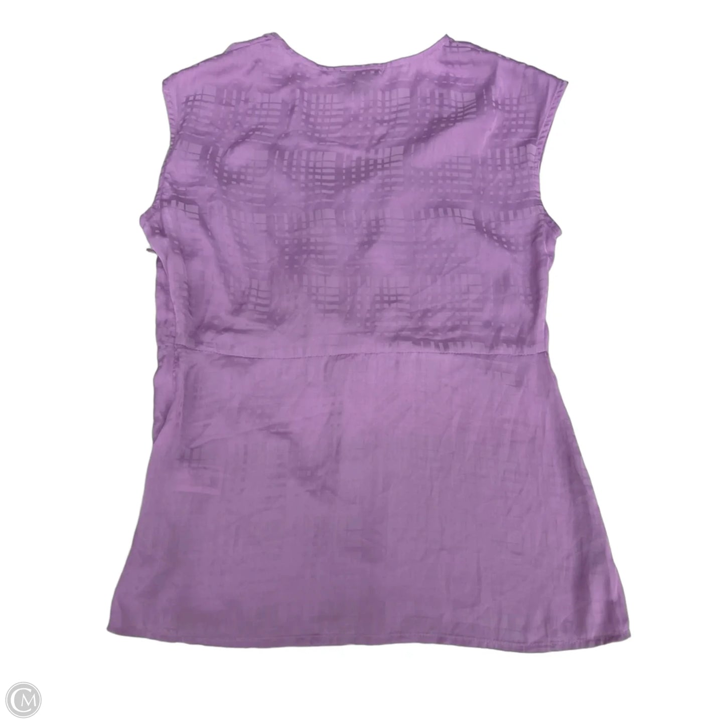 Blouse Sleeveless By Halogen In Purple, Size: S