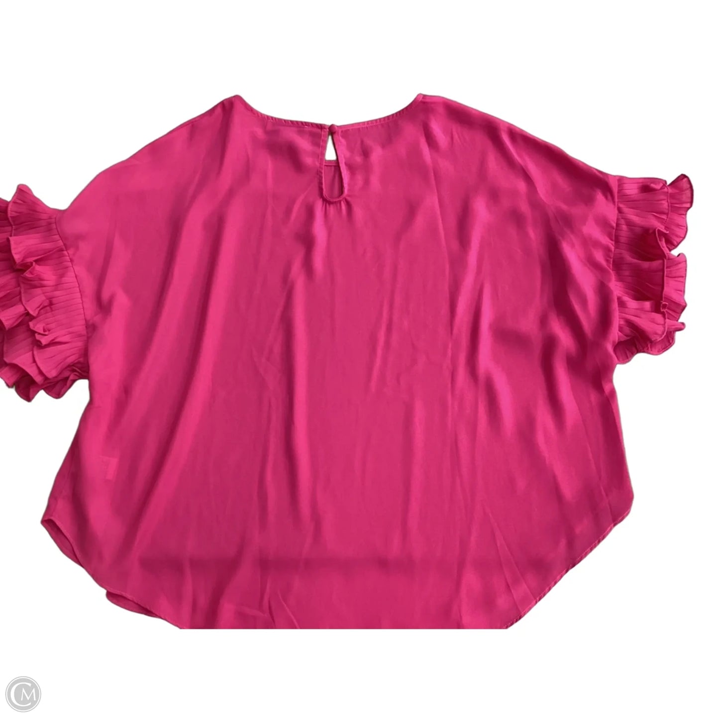 Top Short Sleeve By She + Sky In Pink, Size: 1x