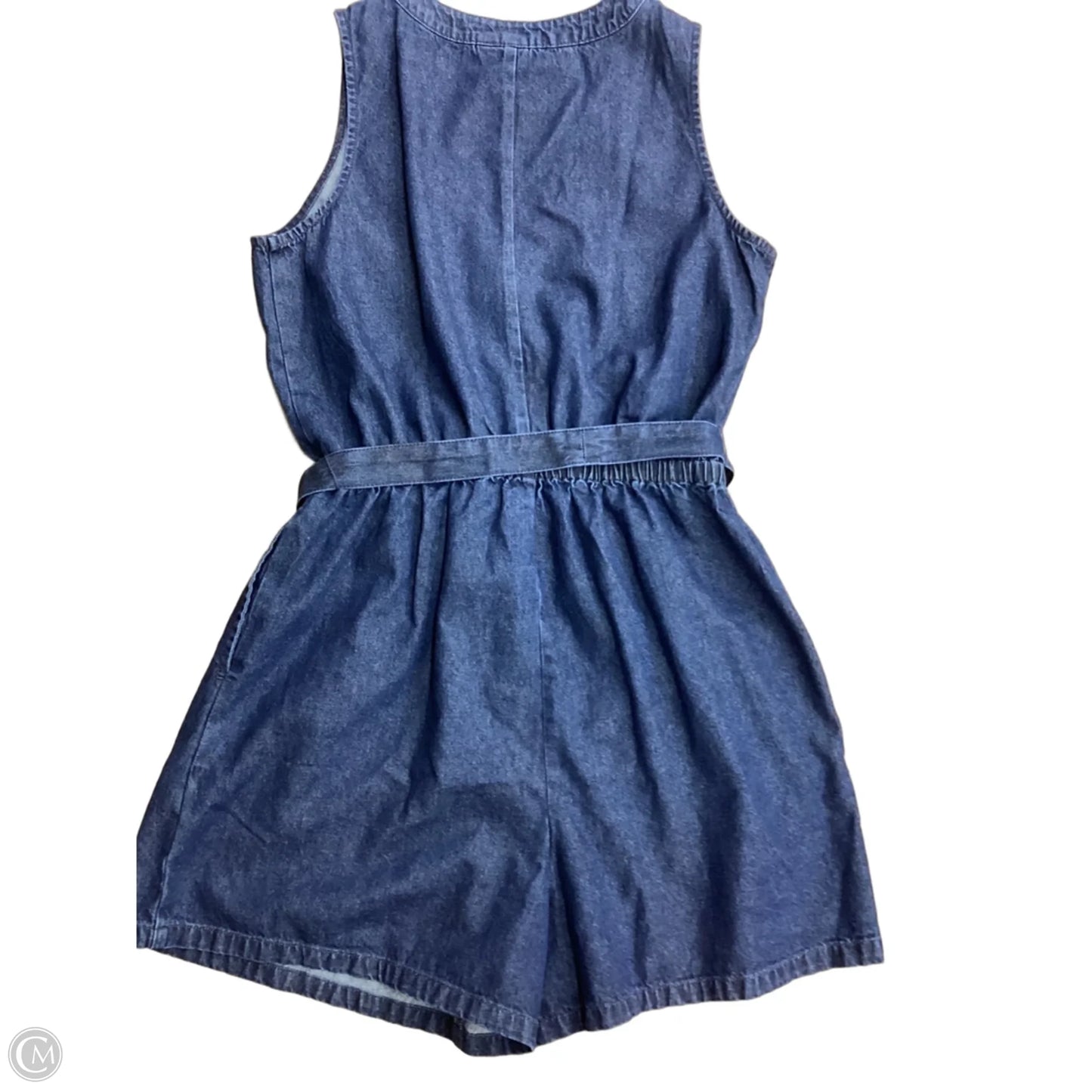 Romper By Gap In Blue Denim, Size: S