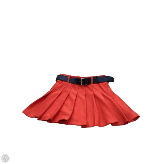Skort By Love Scarlett In Red, Size: M