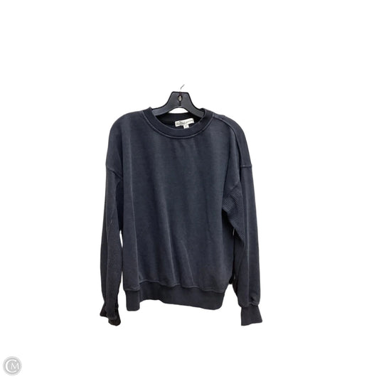 Sweatshirt Crewneck By Rae Mode In Grey, Size: S