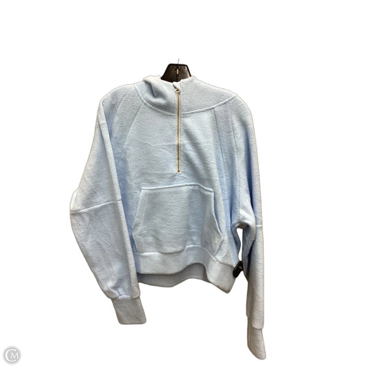 Sweatshirt Hoodie By Clothes Mentor In Blue, Size: M