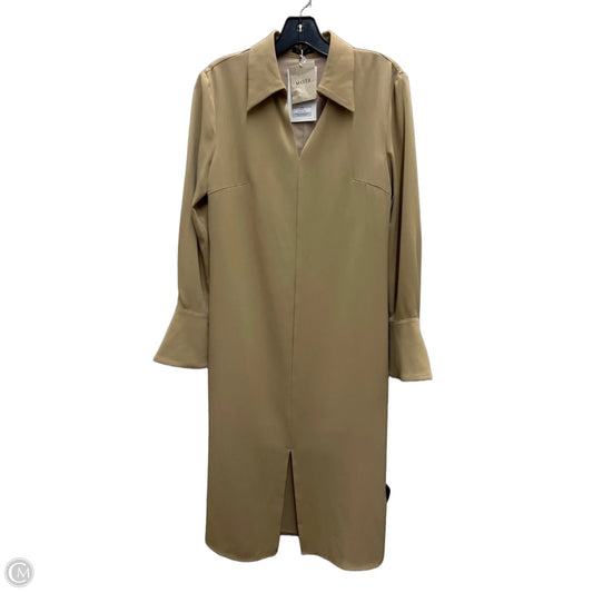Dress Work By Clothes Mentor In Tan, Size: Xs