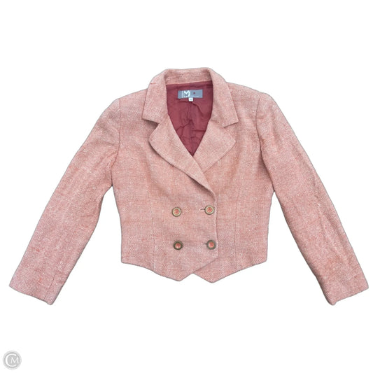 Blazer By Clothes Mentor In Orange, Size: S