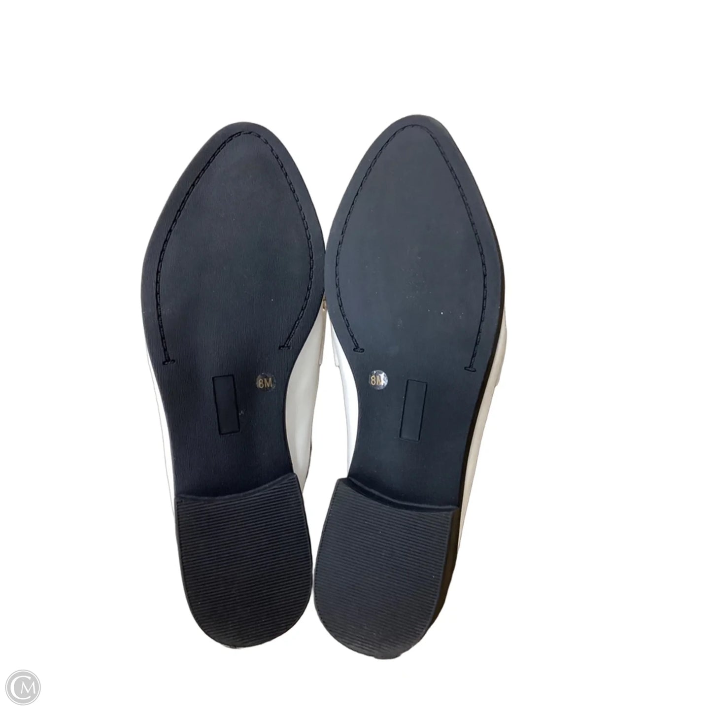 Shoes Flats By Clothes Mentor In White, Size: 8