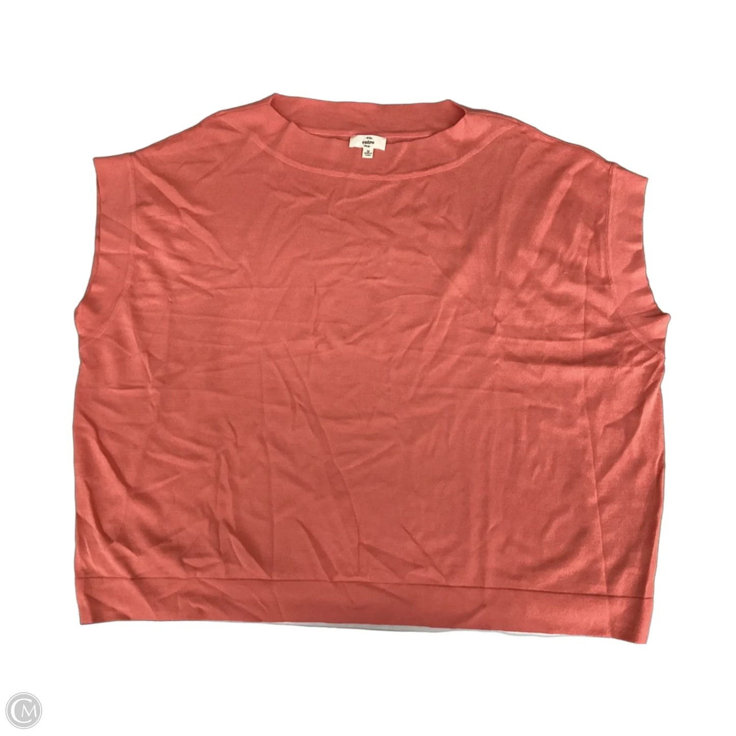 Top Short Sleeve By Entro In Orange, Size: M