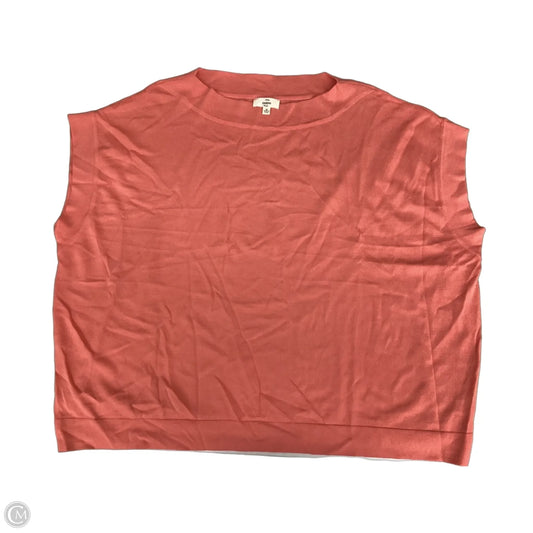Top Short Sleeve By Entro In Orange, Size: M