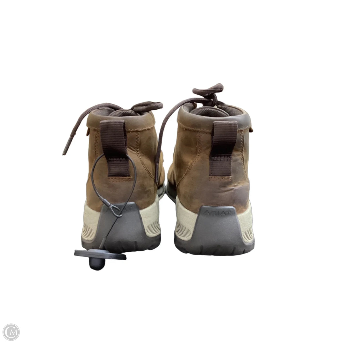 Boots Leather By Ariat In Brown, Size: 7