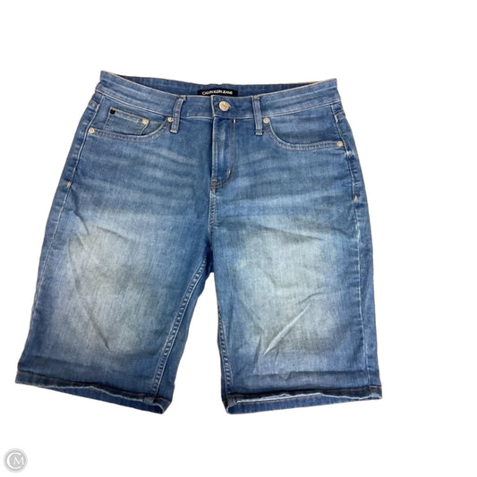 Shorts By Calvin Klein In Blue Denim, Size: 10