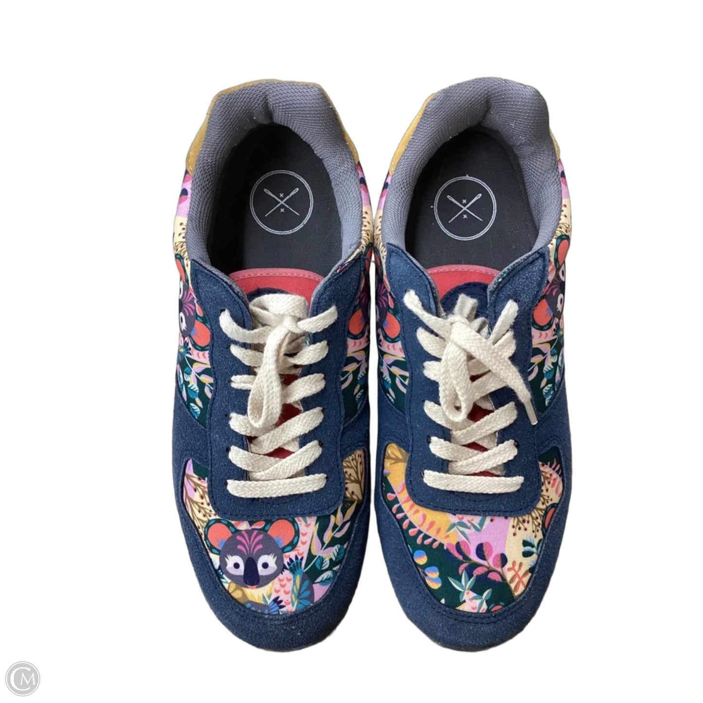Shoes Athletic By Cmc In Floral Print, Size: 9
