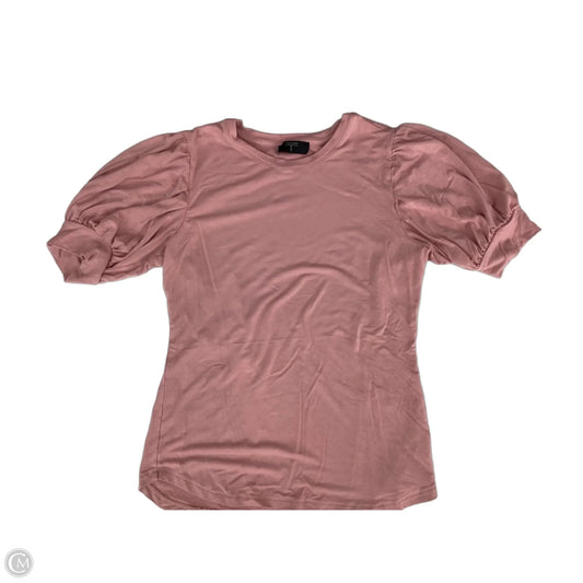 Top Short Sleeve By Tahari In Pink, Size: S