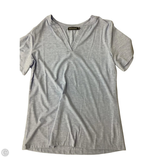Top Short Sleeve Basic By Clothes Mentor In Blue, Size: M