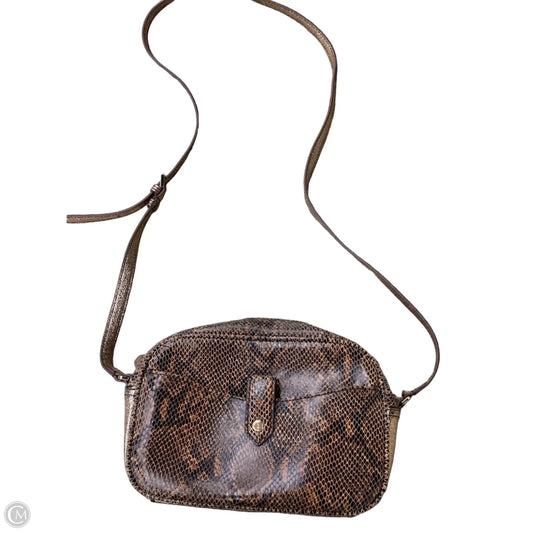 Crossbody Leather By Cmc, Size: Medium