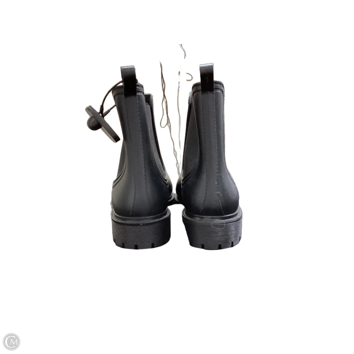 Boots Rain By Clothes Mentor In Black, Size: 8