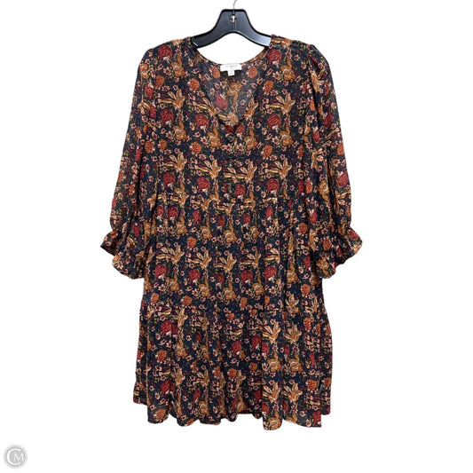 Dress Casual Short By Umgee In Floral Print, Size: M