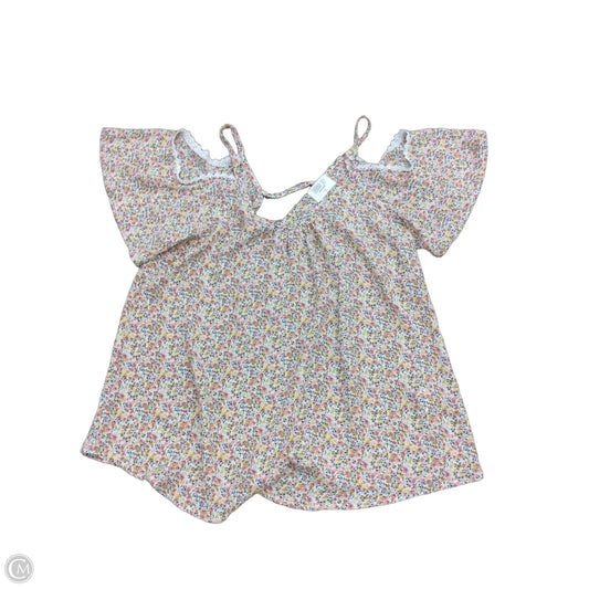 Top Short Sleeve By Sienna Sky In Floral Print, Size: Xs