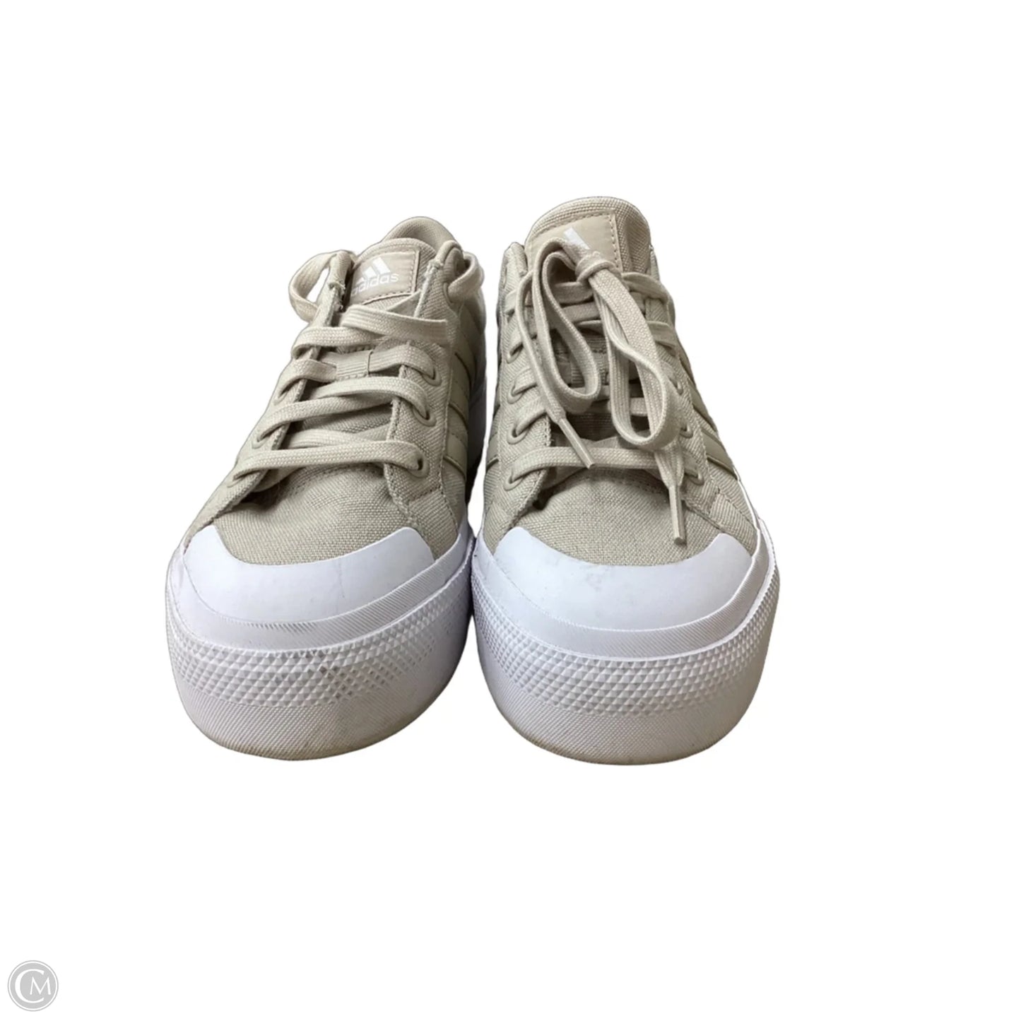 Shoes Sneakers Platform By Adidas In Beige, Size: 8.5