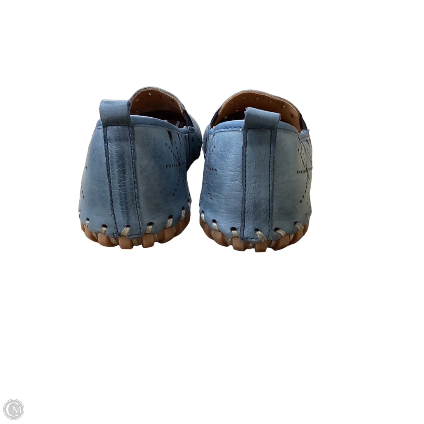 Shoes Flats By Spring Step In Blue, Size: 8.5