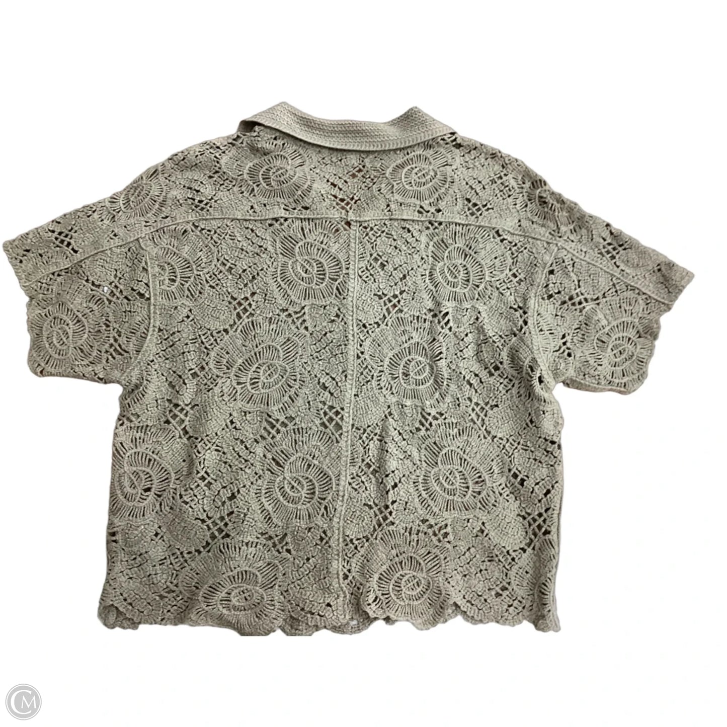 Sweater Short Sleeve By Democracy In Green, Size: Xs
