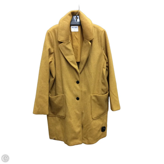 Coat Peacoat By Old Navy In Yellow, Size: Xl