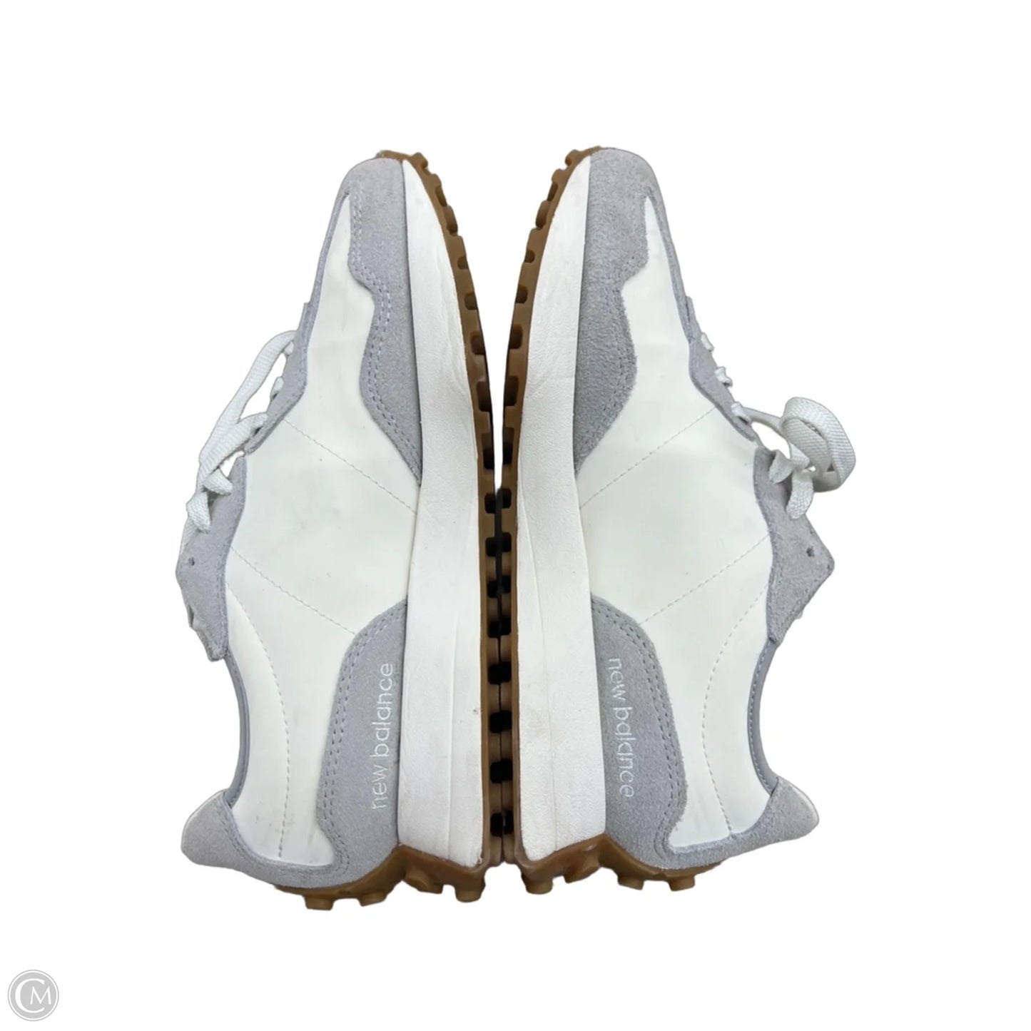 Shoes Athletic By New Balance In Grey & White, Size: 8.5