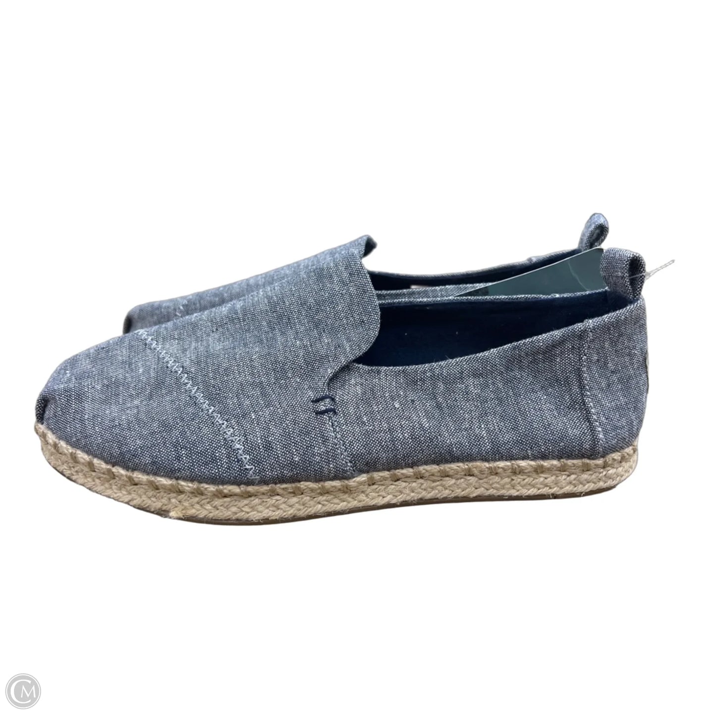 Shoes Flats By Toms In Blue, Size: 7.5