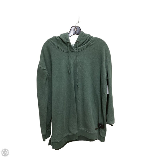 Sweatshirt Hoodie By Natural Reflections In Green, Size: M