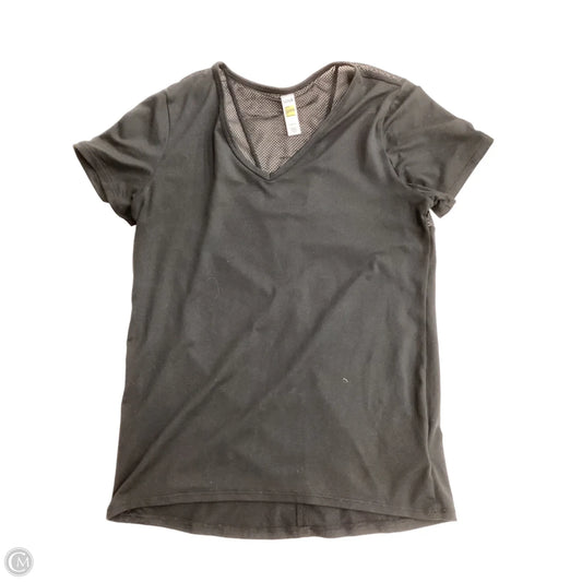 Athletic Top Short Sleeve By Lole In Black, Size: Xs