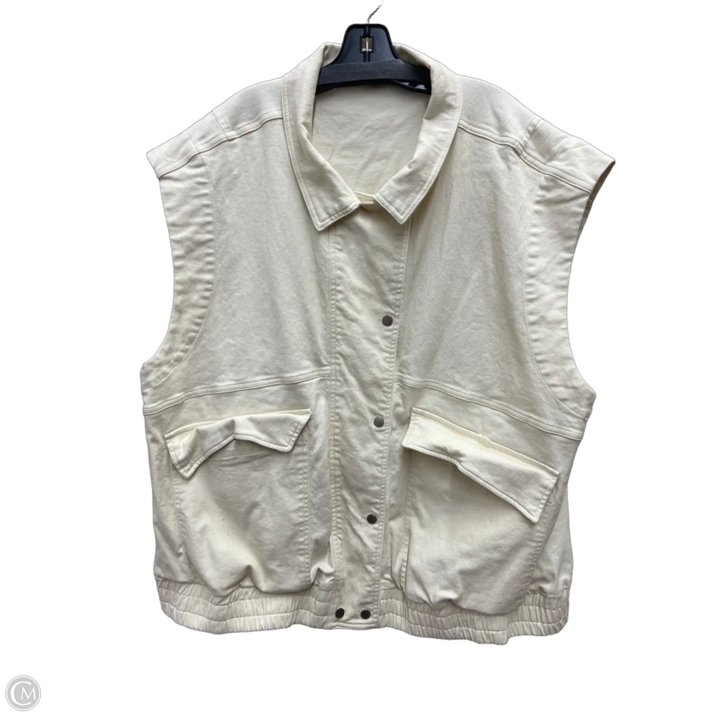 Vest Other By Davi & Dani In Cream, Size: 3x