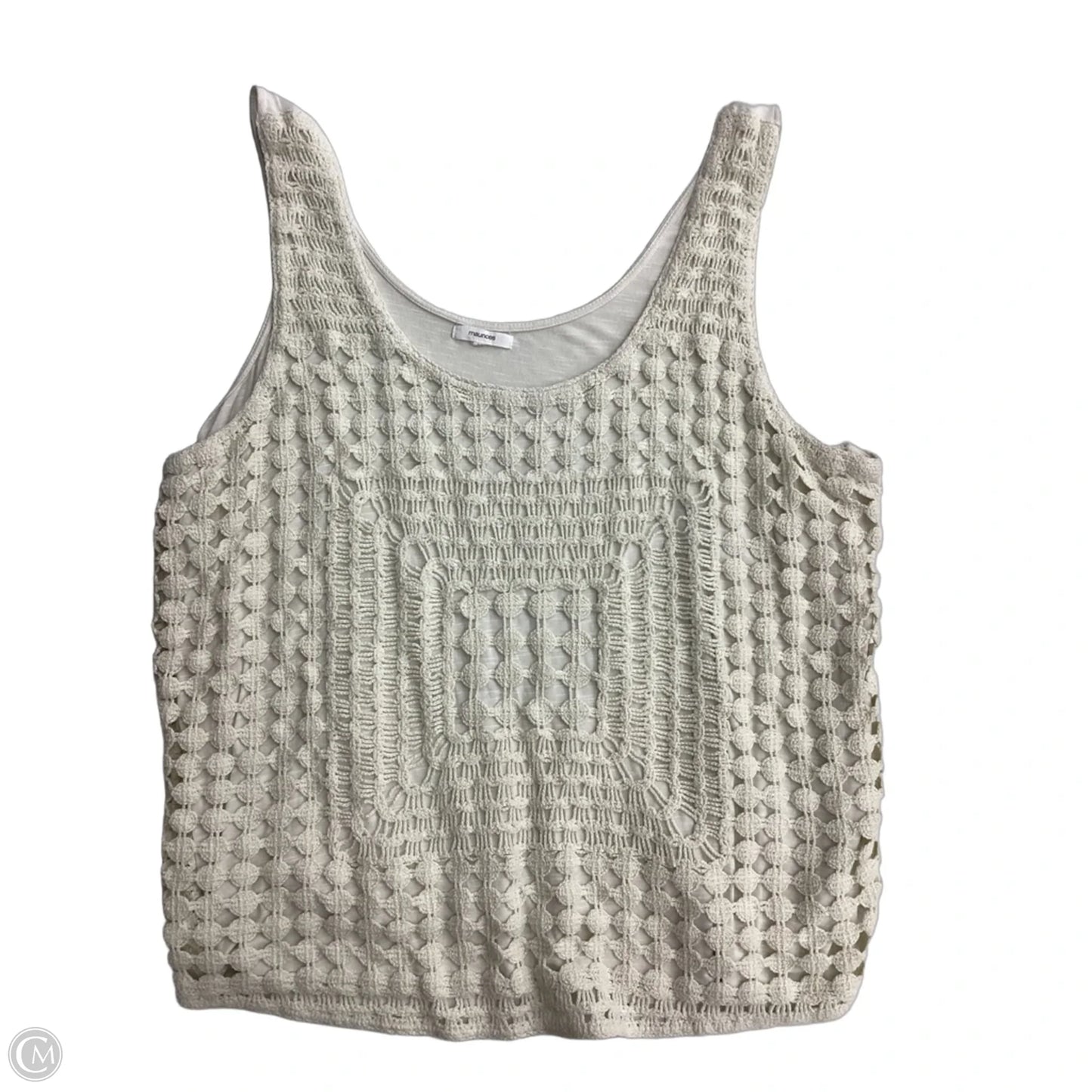 Tank Top By Maurices In Cream, Size: 2x